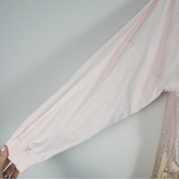 Walt Disney World Light Pink and Gold Long Sleeve Spirit Jersey - Picture 5 of 14